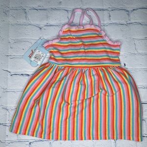 Cat & Jack Multicolor Striped Dress